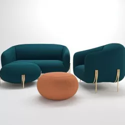 Style furniture set by Saba 3D model