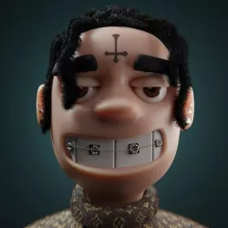 Stylized Hip Hop NFT Character -  Low-poly 3D model