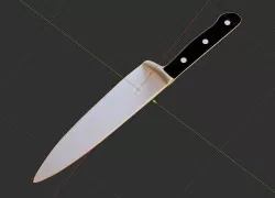 Superior Kitchen Knife  3D model