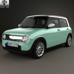 Suzuki Alto Lapin 2015 3D model