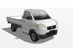 Suzuki Mega Carry pickup 3D model