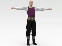 Tale Hero 3D model
