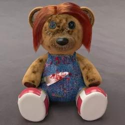 Teddy bear Chucky 3D model