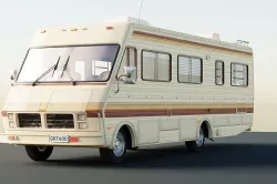 Tiny school rv bus 3D model