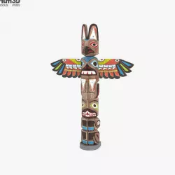 Totem Pole 3D model
