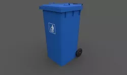 Trash Bin 3D model