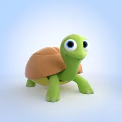 Turtle 3D model