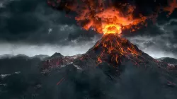 Volcano 3D model