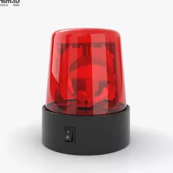 Warning Light 3D model