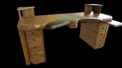 Watchmaker Desk 3D model