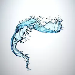 Water splash 3D model