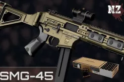 Weapon NZ SMG-45 Low-poly 3D model