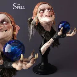 Witch 3D model