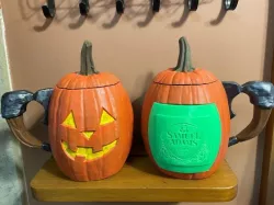 12 oz Pumpkin Mug can holder
