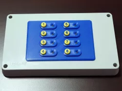 8-Button front panel for relay controller