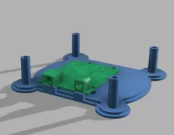 ARDUINO UNO case for 360° pan 180° tilt head for webcam and small DSLR
