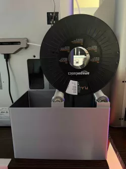 BambuLab Purge Bucket with Spool Holder