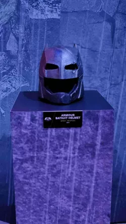 Ben Affleck batman vs superman Helmet 3D Scan