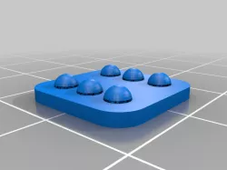 BRAILLE rubik´s cube rounded