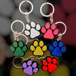 Cat Paw Keychain