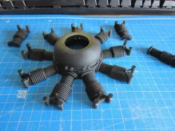 Dummy radial engine (parametric)