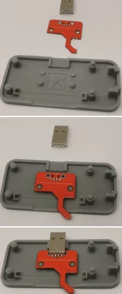 Easy Soldering Stand For Raspberry Pi Zero + USB Stem - (Resin)