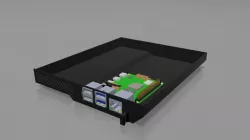 Ender 3 S1 Pro Pi4 tray