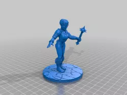 Female Frost Giant w/mace