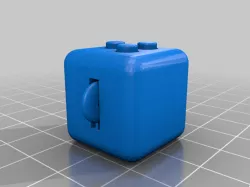 fidget cube (fully 3d printed