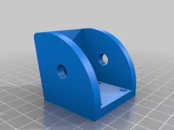 Folding table leg anchor, profile 30x30