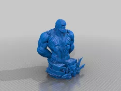 FREEBIE: Wicked DC Comics Darkseid Bust: Tested and ready for 3d printing