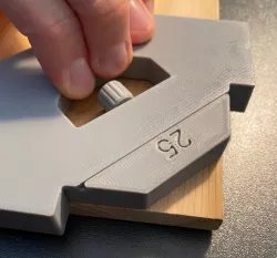 Frässchablone / Router Template / Corner Radius Jig