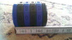 Geocaching 4 Stelliger Cryptex