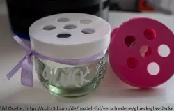 GlücksGlas Deckel