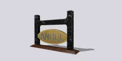 Goalie Nameplate