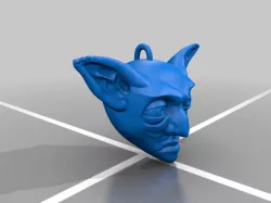 Goblin Head Christmas Ornament