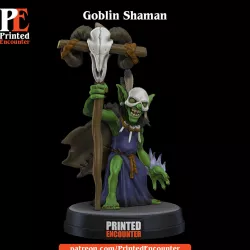 Goblin Shaman - tabletop miniature