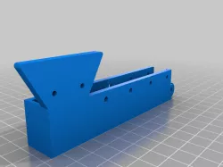 Heated Bed Cable Chain Attachment