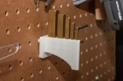 Height Gauges / Setup Blocks Holder for pegboard