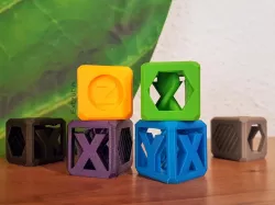 Helix Test Cube / Filament Sample / XYZ Calibration