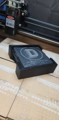 Holder for 4" Slate Coaster-Set of 4