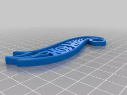 Hot Wheels Logo Keychain