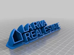 house real estate name plate
