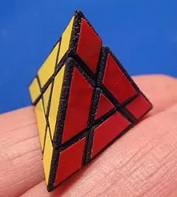 HyperMini Tetrahedron (World's smallest 20mm Halpern-Meier Pyramid)