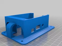Improved Raspberry Pi 7in Touchscreen Case