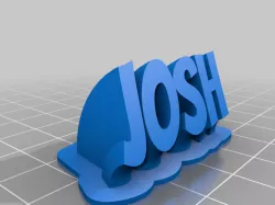 Josh Nameplate