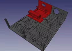 Kallax server/nas rack for Raspberry pi