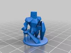 	Knight Low Poly