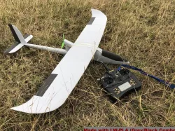LW-PLA RC Plane - Pusher Propeller (PProp)
