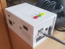 MiSTer case (Digital IO Board 1.2, USB Hub 1.1)